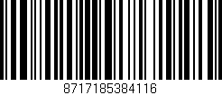 Código de barras (EAN, GTIN, SKU, ISBN): '8717185384116'