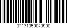 Código de barras (EAN, GTIN, SKU, ISBN): '87171853843900'
