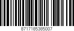 Código de barras (EAN, GTIN, SKU, ISBN): '8717185385007'