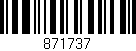 Código de barras (EAN, GTIN, SKU, ISBN): '871737'