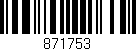Código de barras (EAN, GTIN, SKU, ISBN): '871753'