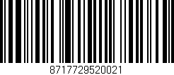 Código de barras (EAN, GTIN, SKU, ISBN): '8717729520021'