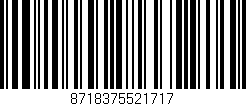 Código de barras (EAN, GTIN, SKU, ISBN): '8718375521717'