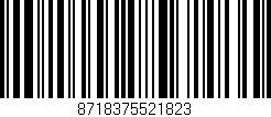 Código de barras (EAN, GTIN, SKU, ISBN): '8718375521823'