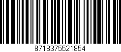 Código de barras (EAN, GTIN, SKU, ISBN): '8718375521854'