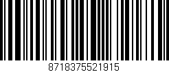 Código de barras (EAN, GTIN, SKU, ISBN): '8718375521915'