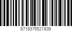 Código de barras (EAN, GTIN, SKU, ISBN): '8718375521939'