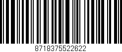 Código de barras (EAN, GTIN, SKU, ISBN): '8718375522622'