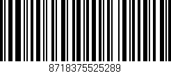 Código de barras (EAN, GTIN, SKU, ISBN): '8718375525289'