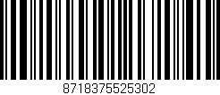 Código de barras (EAN, GTIN, SKU, ISBN): '8718375525302'
