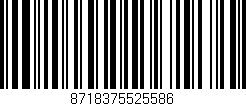 Código de barras (EAN, GTIN, SKU, ISBN): '8718375525586'