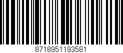 Código de barras (EAN, GTIN, SKU, ISBN): '8718951193581'