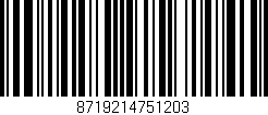 Código de barras (EAN, GTIN, SKU, ISBN): '8719214751203'