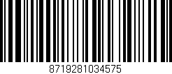Código de barras (EAN, GTIN, SKU, ISBN): '8719281034575'