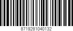 Código de barras (EAN, GTIN, SKU, ISBN): '8719281040132'