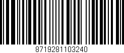 Código de barras (EAN, GTIN, SKU, ISBN): '8719281103240'