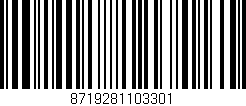 Código de barras (EAN, GTIN, SKU, ISBN): '8719281103301'