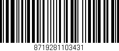 Código de barras (EAN, GTIN, SKU, ISBN): '8719281103431'