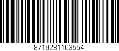 Código de barras (EAN, GTIN, SKU, ISBN): '8719281103554'