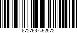 Código de barras (EAN, GTIN, SKU, ISBN): '8727637452973'