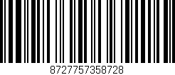 Código de barras (EAN, GTIN, SKU, ISBN): '8727757358728'