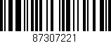 Código de barras (EAN, GTIN, SKU, ISBN): '87307221'