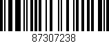 Código de barras (EAN, GTIN, SKU, ISBN): '87307238'