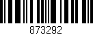 Código de barras (EAN, GTIN, SKU, ISBN): '873292'