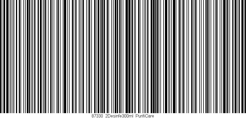 Código de barras (EAN, GTIN, SKU, ISBN): '87330_2Desinfe300ml_PurifiCare'