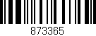 Código de barras (EAN, GTIN, SKU, ISBN): '873365'