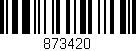 Código de barras (EAN, GTIN, SKU, ISBN): '873420'