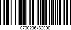 Código de barras (EAN, GTIN, SKU, ISBN): '8738236462898'