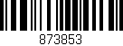 Código de barras (EAN, GTIN, SKU, ISBN): '873853'