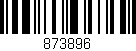 Código de barras (EAN, GTIN, SKU, ISBN): '873896'