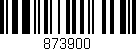 Código de barras (EAN, GTIN, SKU, ISBN): '873900'