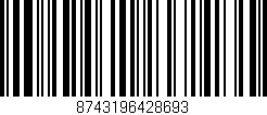 Código de barras (EAN, GTIN, SKU, ISBN): '8743196428693'