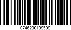 Código de barras (EAN, GTIN, SKU, ISBN): '8746298199539'