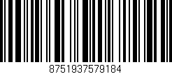 Código de barras (EAN, GTIN, SKU, ISBN): '8751937579184'