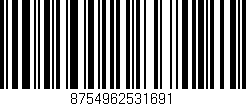 Código de barras (EAN, GTIN, SKU, ISBN): '8754962531691'