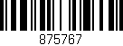 Código de barras (EAN, GTIN, SKU, ISBN): '875767'