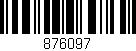 Código de barras (EAN, GTIN, SKU, ISBN): '876097'