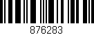 Código de barras (EAN, GTIN, SKU, ISBN): '876283'