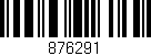 Código de barras (EAN, GTIN, SKU, ISBN): '876291'