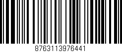 Código de barras (EAN, GTIN, SKU, ISBN): '8763113976441'