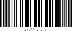 Código de barras (EAN, GTIN, SKU, ISBN): '87644_0_0_U'