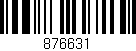 Código de barras (EAN, GTIN, SKU, ISBN): '876631'