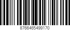 Código de barras (EAN, GTIN, SKU, ISBN): '8766465499170'