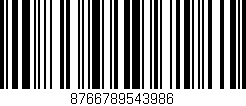 Código de barras (EAN, GTIN, SKU, ISBN): '8766789543986'