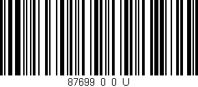 Código de barras (EAN, GTIN, SKU, ISBN): '87699_0_0_U'