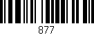 Código de barras (EAN, GTIN, SKU, ISBN): '877'